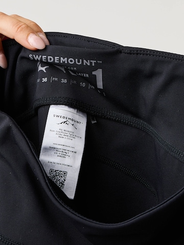 SWEDEMOUNT Skinny Sporthose 'Core'‌‌‌‌‌‌‌‌‌ in Schwarz