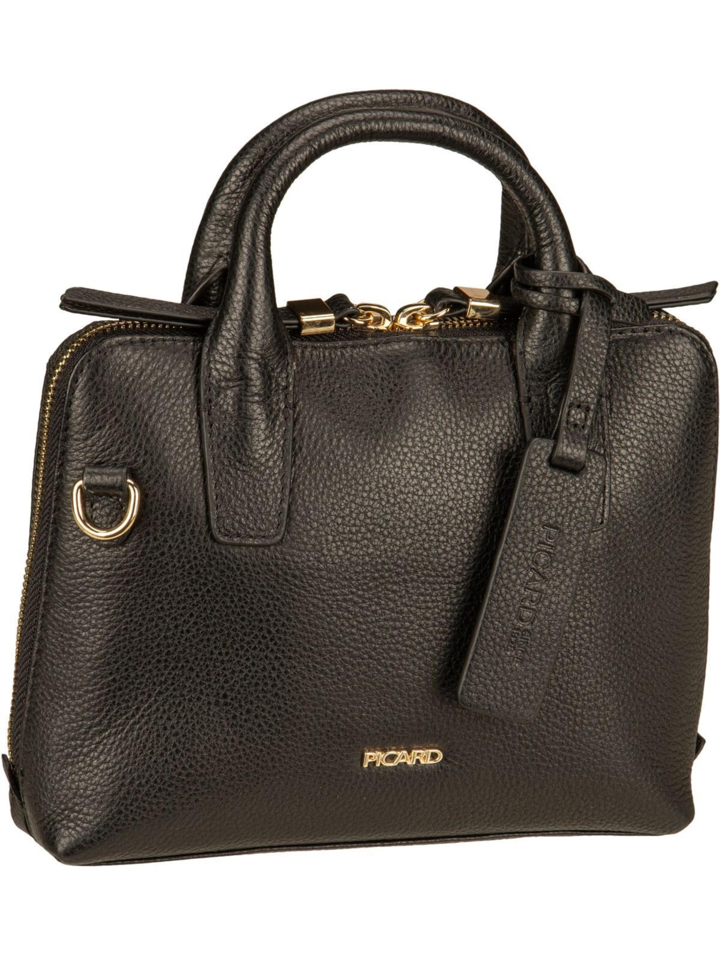 Borsa a mano 'Java' di Picard in nero: frontale