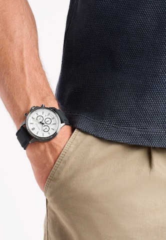 NAUTICA Analogt ur i sort