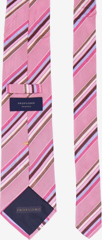 Profuomo Tie & Bow Tie in One size in Pink