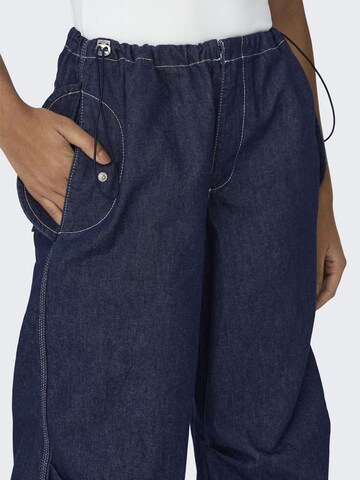 ONLY Loose fit Pants 'ONLKylie' in Blue