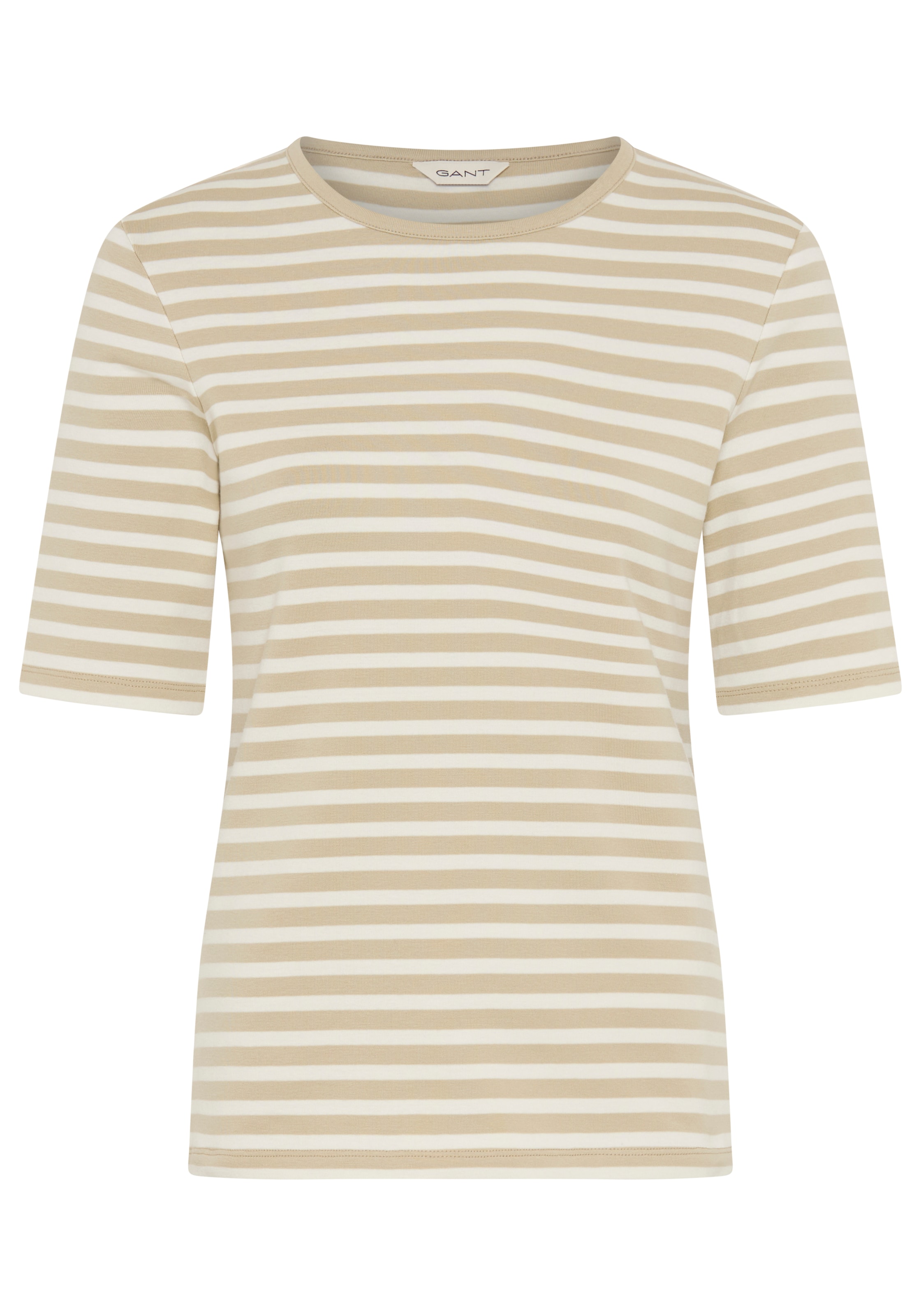 GANT T-Shirt in Beige: Vorderseite