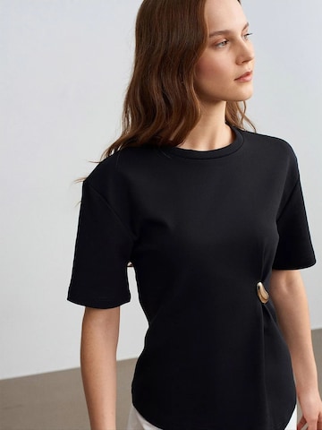 T-shirt 'T-Shirts' Dilvin en noir