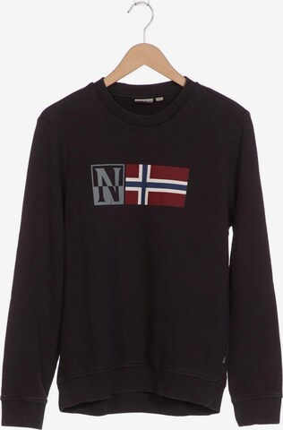 NAPAPIJRI Sweatshirt & Zip-Up Hoodie in M in Grey: front