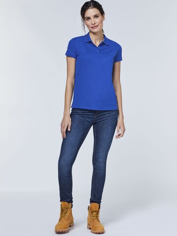 Expand Poloshirt in Blau