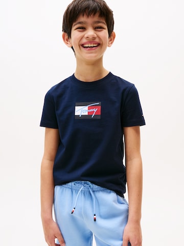 TOMMY HILFIGER Póló - kék: elől
