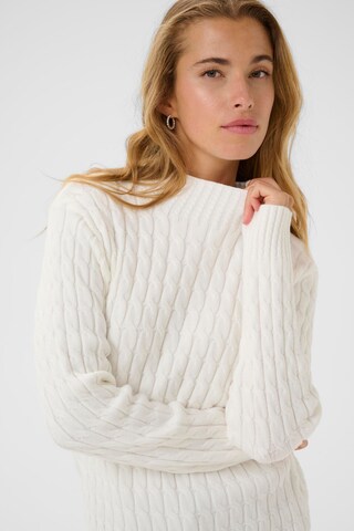 Kaffe Pullover i hvid