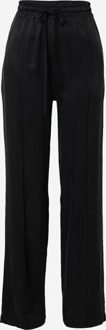 Wide Leg Pantalon 'Johanna' A LOT LESS en noir : devant