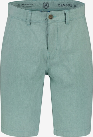 Pantalon chino LERROS en vert : devant