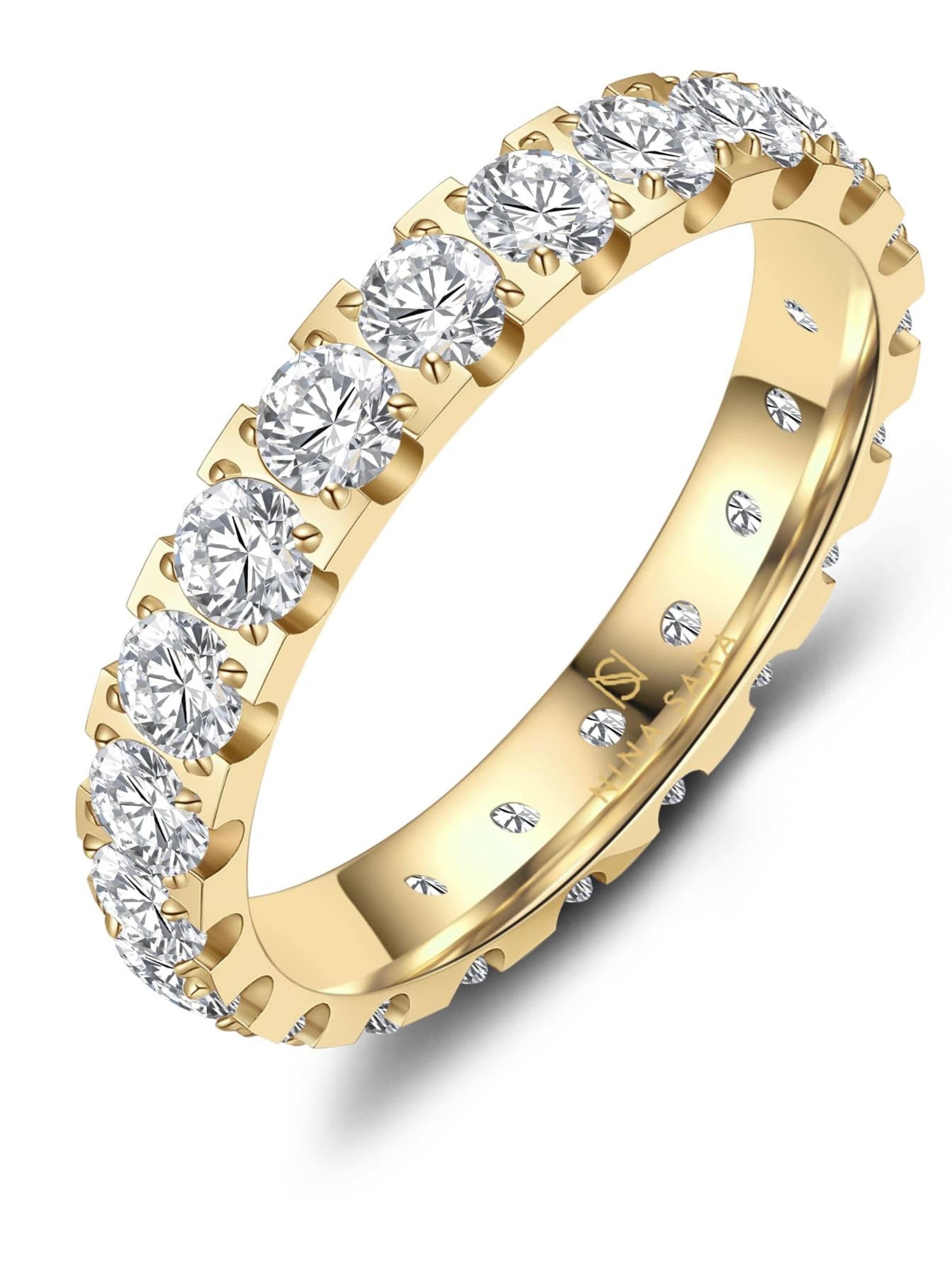 MARRYA - Anillo 'MARRYA NS-14 Ehering aus Edelstahl' en oro: frente