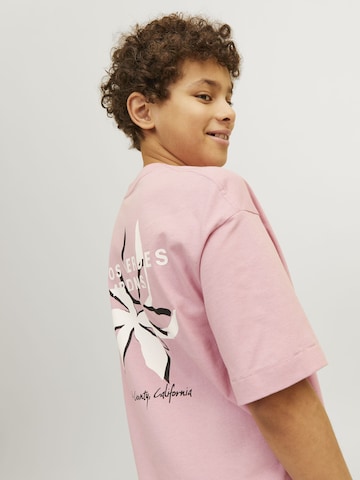T-Shirt Jack & Jones Junior en rose