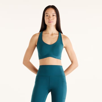 Soutien-gorge de sport new balance en vert : devant