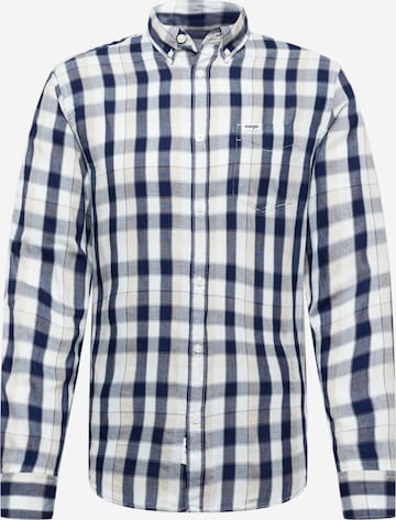 WRANGLER Button Up Shirt in Blue: front