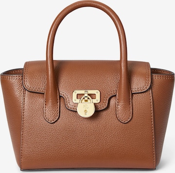 Sacs à main Lauren Ralph Lauren en marron : devant