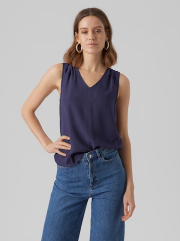 Haut 'BRIT' VERO MODA en bleu : devant