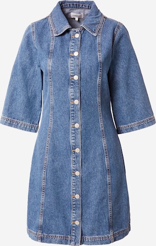 Global Funk Shirt Dress 'Emelue' in Blue: front