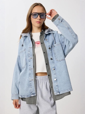 Happiness İstanbul Between-Season Jacket in Blue