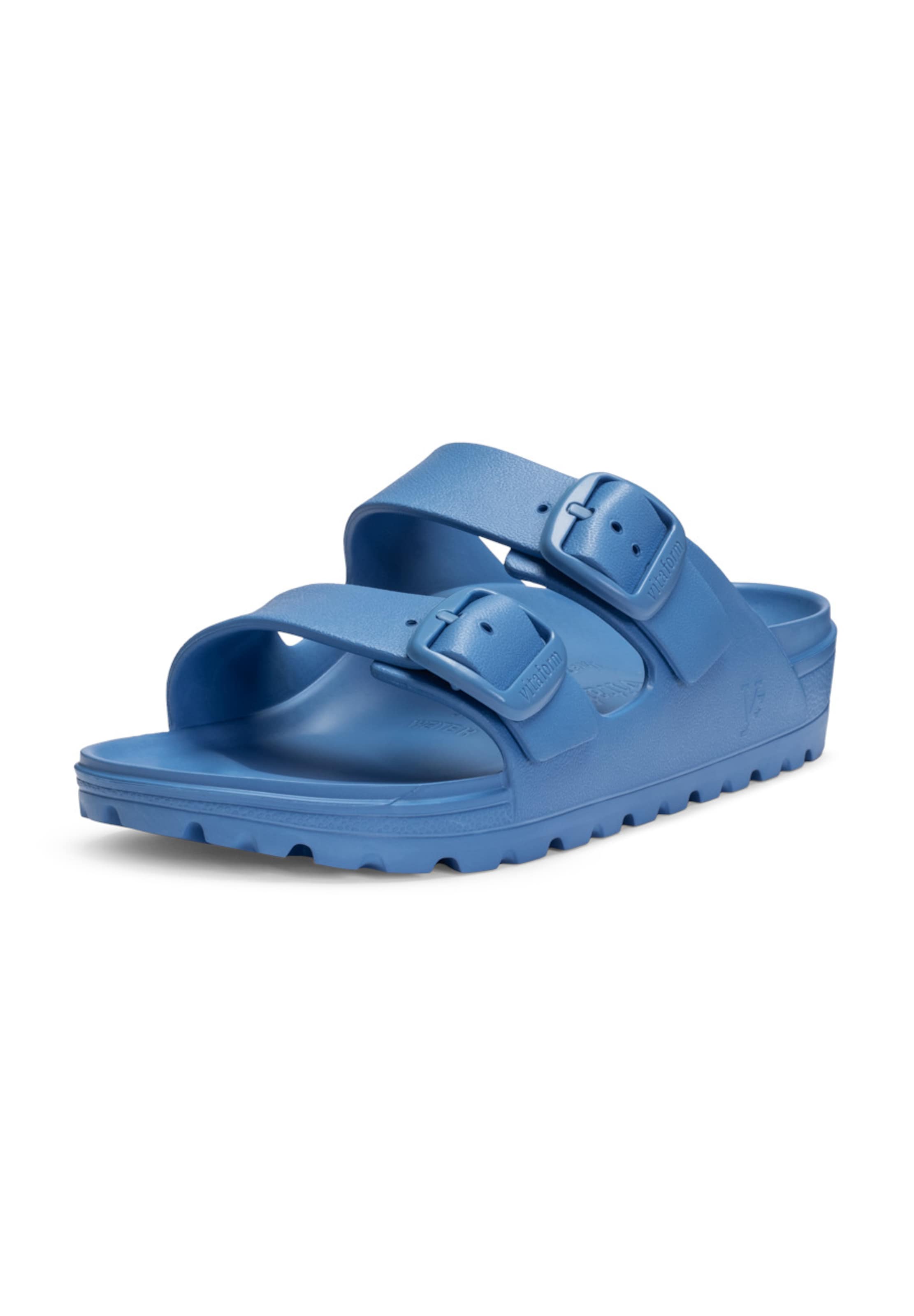 Ciabatta di VITAFORM in blu: frontale
