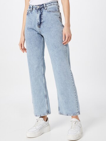 Trendyol Wide leg Jeans in Blauw: voorkant