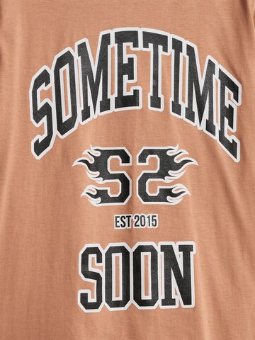 SOMETIME SOON Shirt in Orange