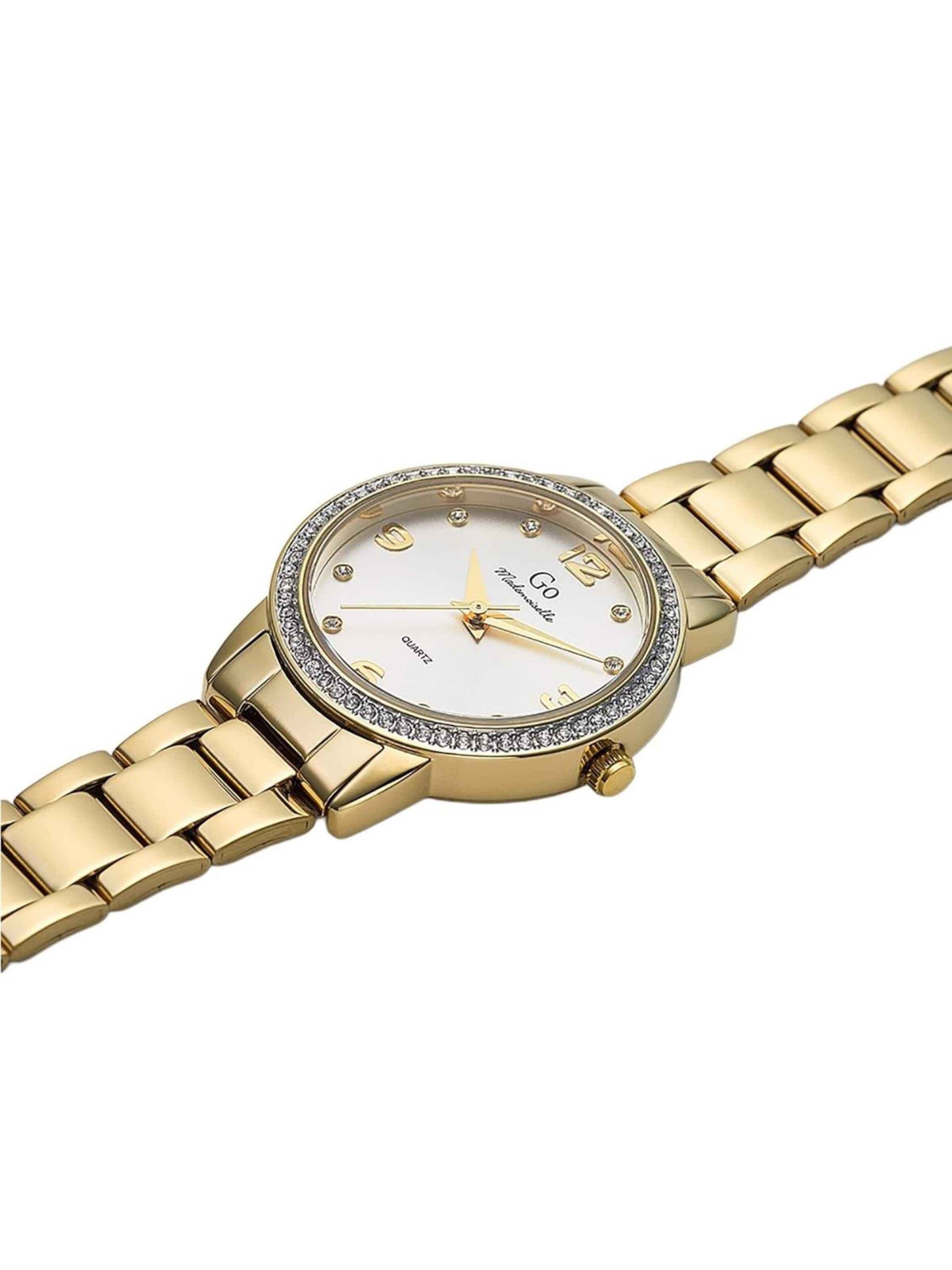 GO GirlOnly - Reloj analógico en oro