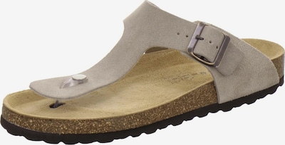 AFS-Schuhe Sandale 'Zehensteg Sandalen Herren quarz Veloursleder' in 40 in dunkelbeige, Produktansicht
