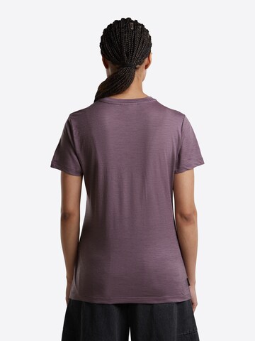 T-shirt 'Stitchlin' ICEBREAKER en violet