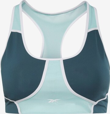 Bustier Soutien-gorge de sport Reebok en vert : devant