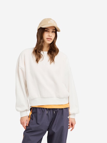ROXY Sweater 'Chill Story' in White: front