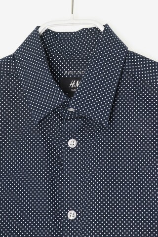 H&M Button Up Shirt in S in Blue