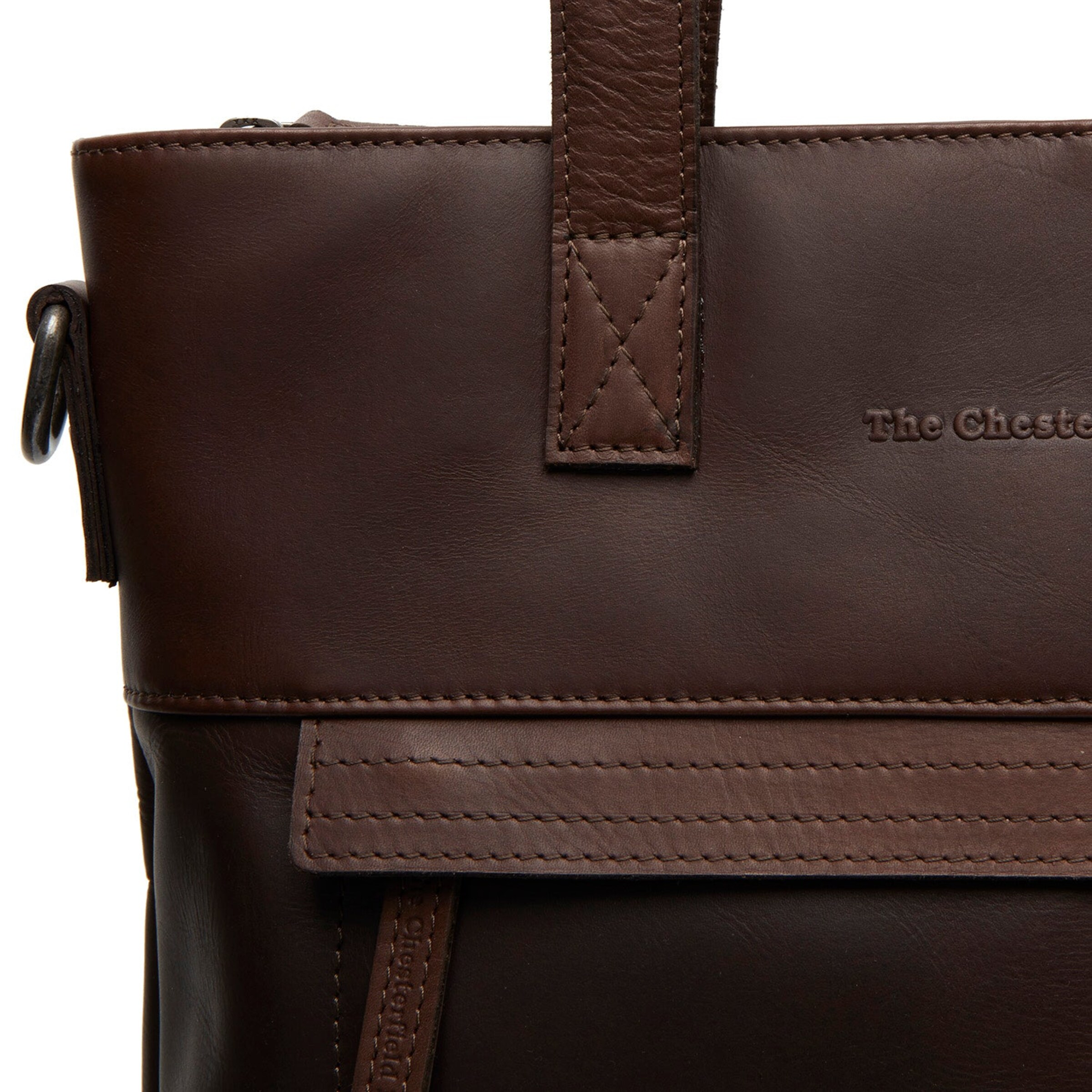 The Chesterfield Brand Schoudertas in Bruin