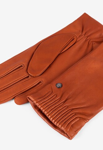 Roeckl Full Finger Gloves 'Arizona Touch' in Orange