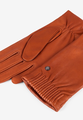 Roeckl Full Finger Gloves 'Arizona Touch' in Orange