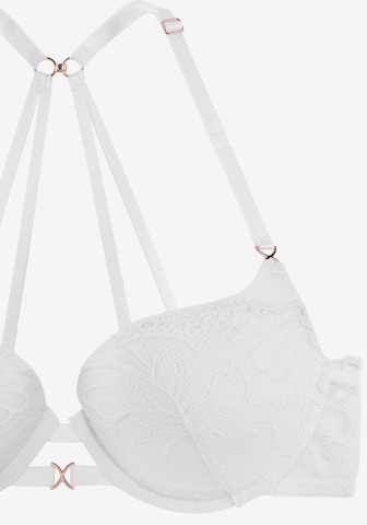 Push-up Soutien-gorge LASCANA en blanc