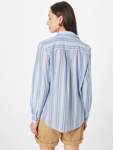 TOMMY HILFIGER Bluse in Blau