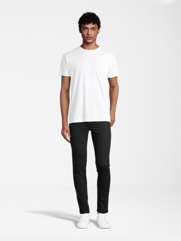 AÉROPOSTALETapered Chino hlače - crna boja