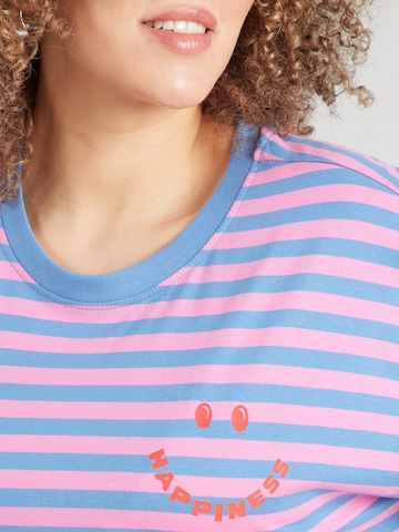 ONLY Carmakoma Тениска в синьо