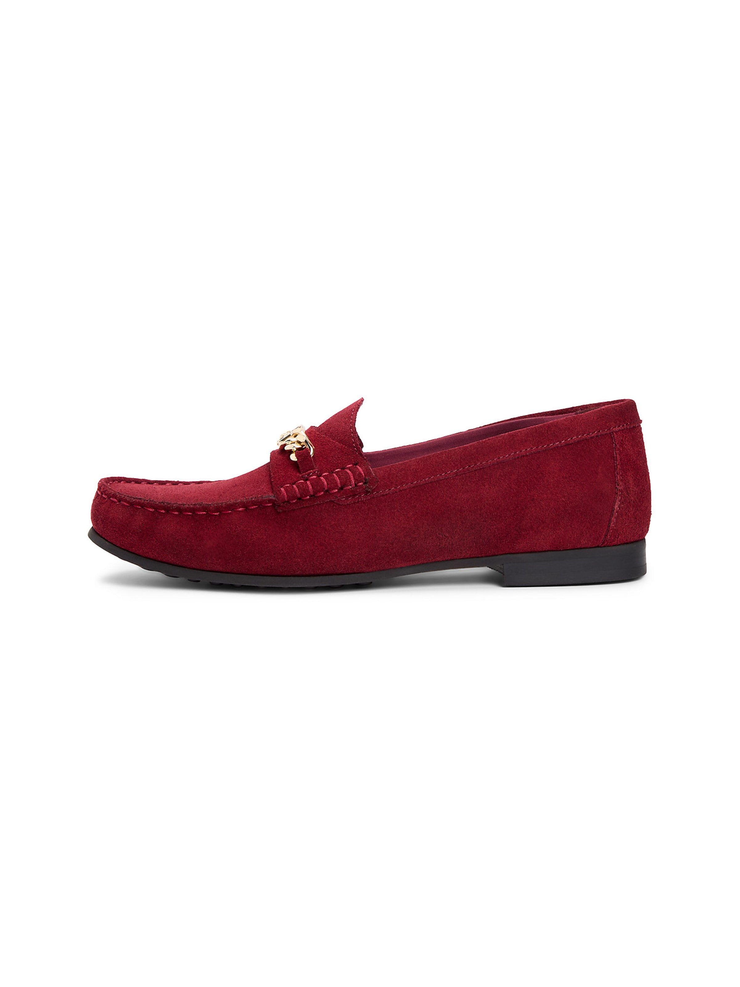 Mocassin TOMMY HILFIGER en rouge : devant