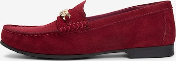 Mocassin TOMMY HILFIGER en rouge : devant