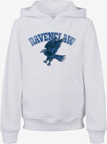 F4NT4STIC Sweatshirt 'Harry Potter Ravenclaw Sport Emblem' in Wit: voorkant