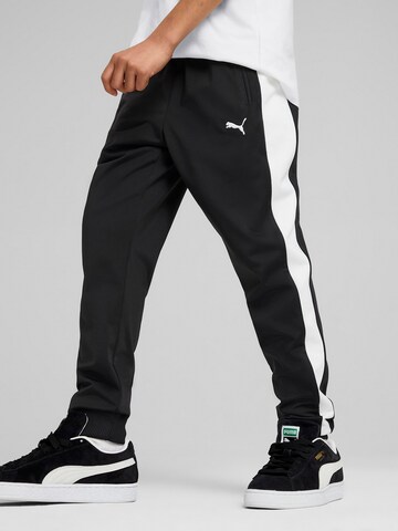 PUMA Tapered Broek 'T7 Always On' in Zwart: voorkant