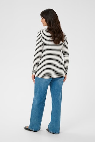 KAFFE CURVE - Camisa 'KClia' em branco