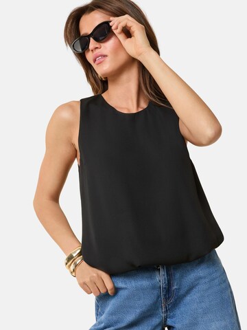 Friends Like These Blusentop in Schwarz: Vorderseite