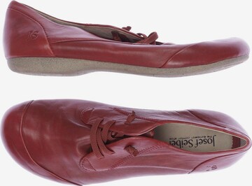 JOSEF SEIBEL Flats & Loafers in 38 in Red: front
