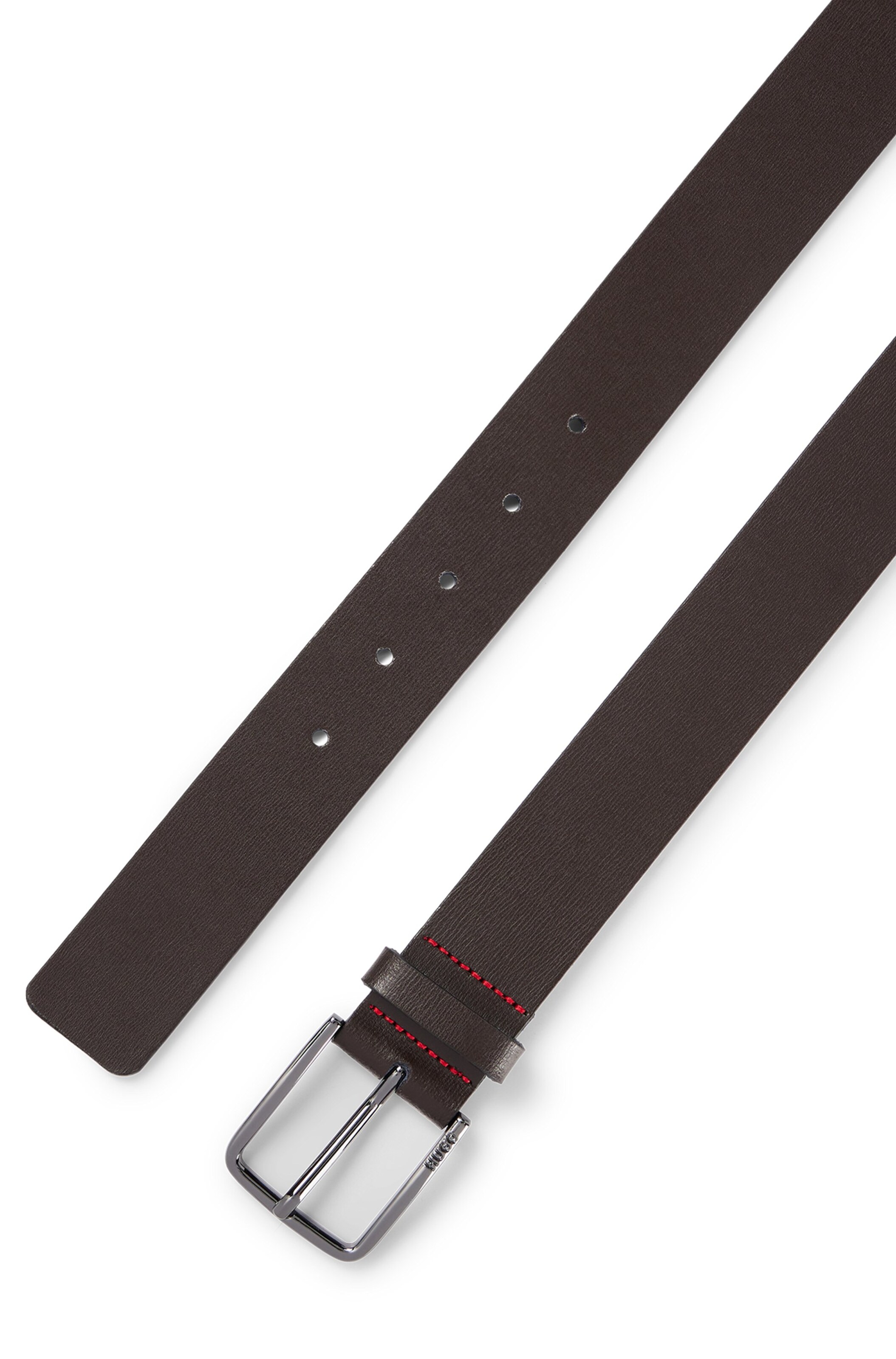 HUGO Ремень 'Gerik' в Коричневый