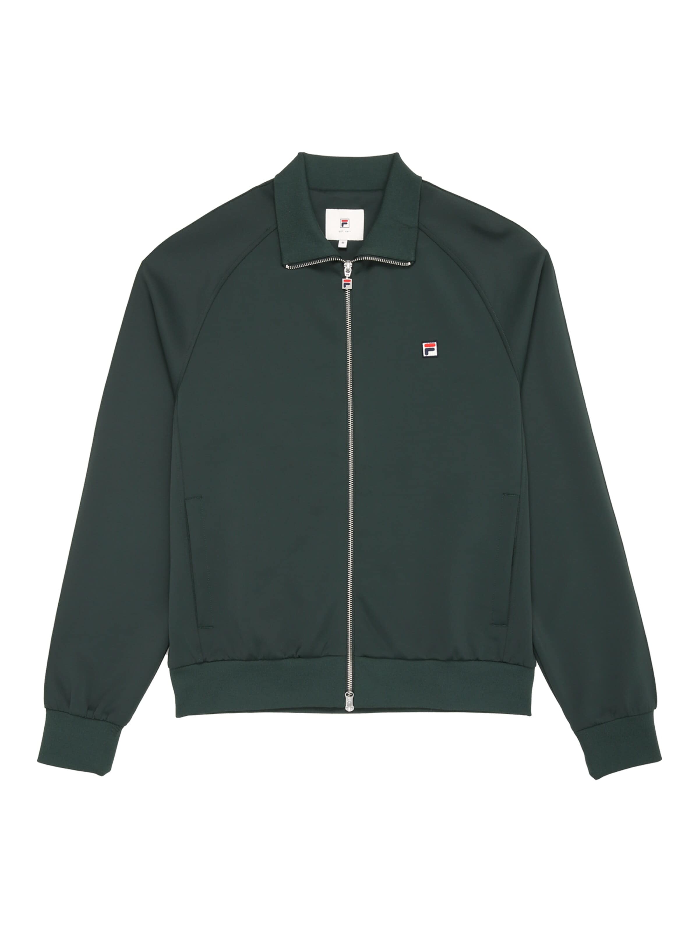 FILA - Sudadera con cremallera 'CAVALESE regular track jacket' en verde