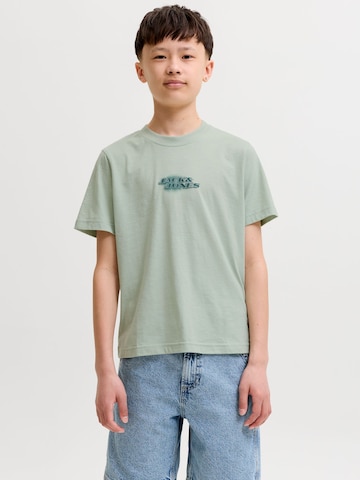 Jack & Jones Junior Koszulka 'JCOFusion' w kolorze zielony: przód