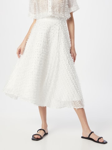 VILA ROUGE Skirt 'NANNA' in White: front