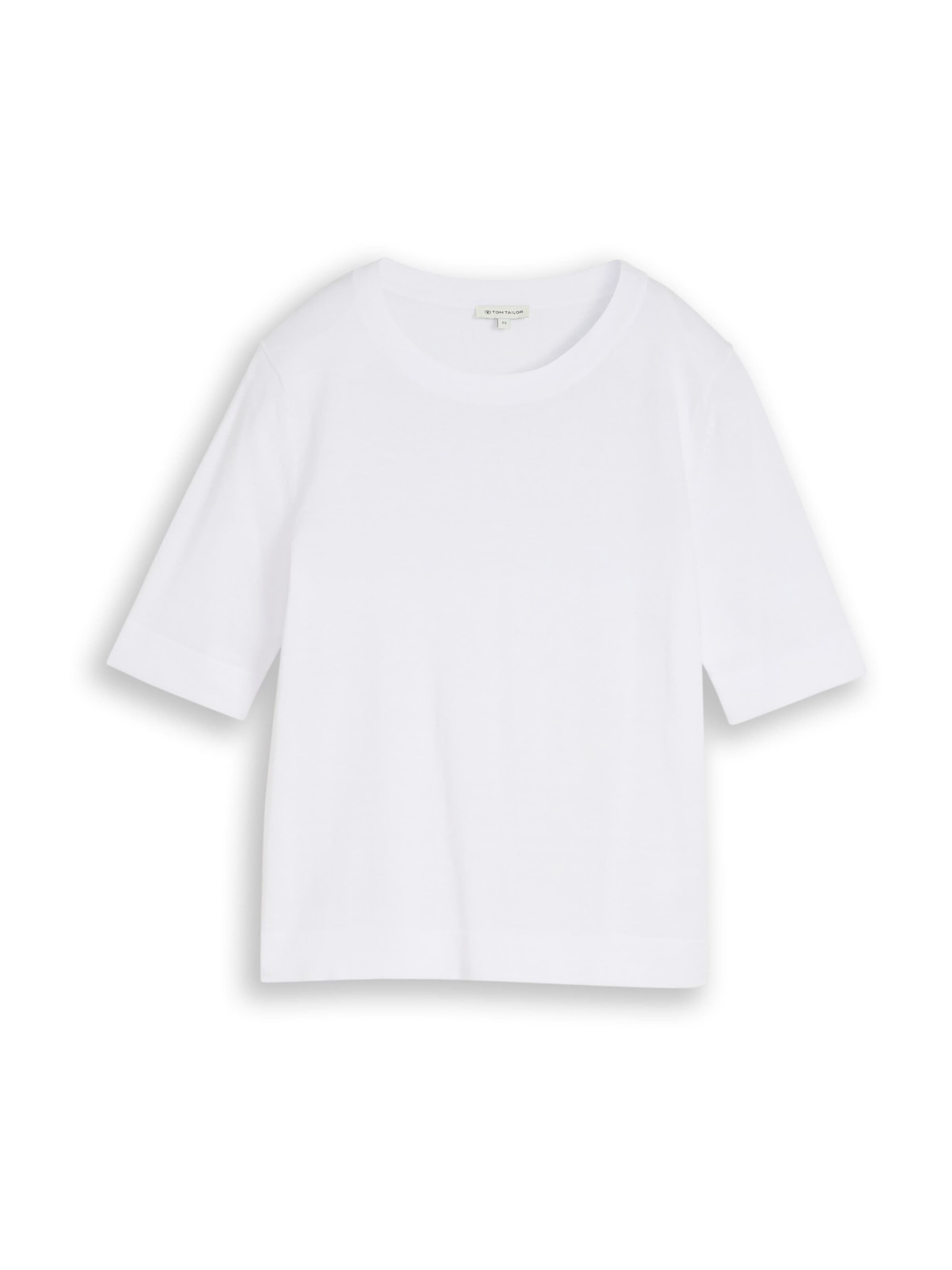 TOM TAILOR Pulóver - fehér: elől