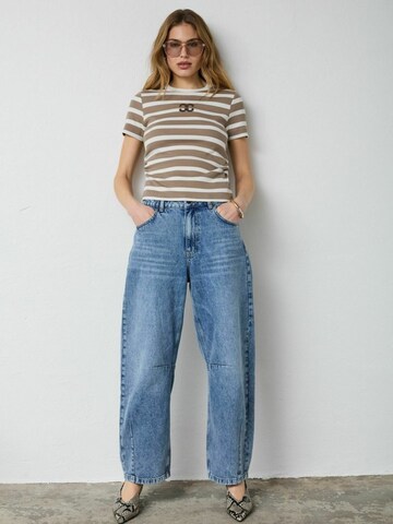 Top ' GrannyCC ' di co'couture in beige